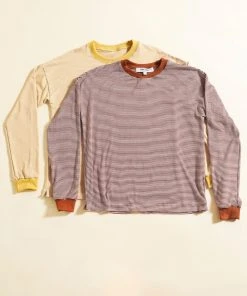 Poplinen Billie Bamboo Stripe Tee