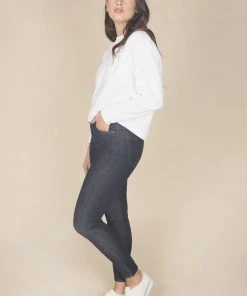 Poplinen Clothing Cindy Crop Pocket Tee - White