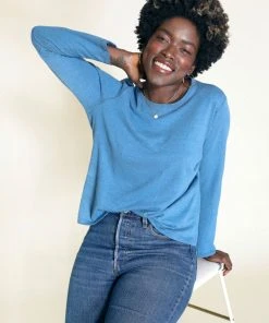 Poplinen Clothing Goldie Hemp Long Sleeve Tee