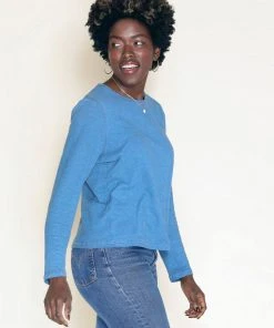 Poplinen Clothing Goldie Hemp Long Sleeve Tee