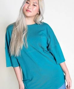 Poplinen Lourdes Tencel Lounging Tee