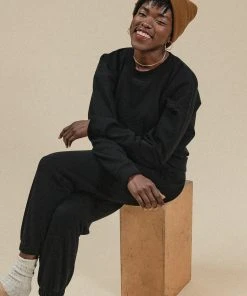 Poplinen René Jogger Set - Black 2 Poplinen René Jogger Set - Black