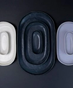 Lauren HB Studio Porcelain Oval Trays