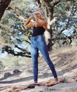 Porter Blue Best Sellers Heart Breaker High Rise Skinny Jean - Vera