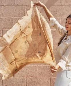 Studio Variously Primrose Cinnamon Silk Scarf