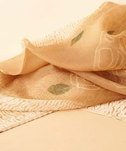 Studio Variously Primrose Cinnamon Silk Scarf