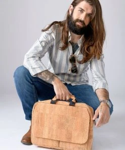 Tiradia Cork Accessories Productivity Cork Briefcase