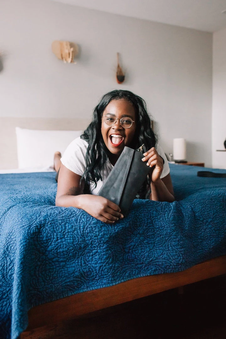 Purse & Clutch Small Asymmetric Clutch - Black Purse & Clutch Small Asymmetric Clutch - Black