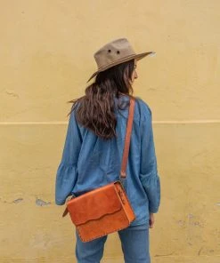 Purse & Clutch Mexican Leather Crossbody - Russet Brown Accessories