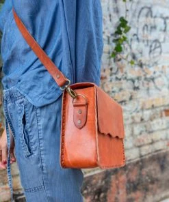 Purse & Clutch Mexican Leather Crossbody - Russet Brown Accessories