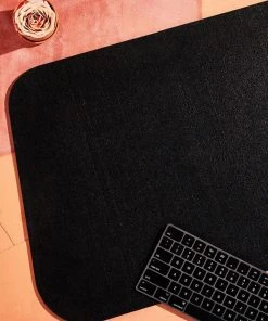 Slash Objects R2 Recycled Rubber Deskmat - Black Home Goods