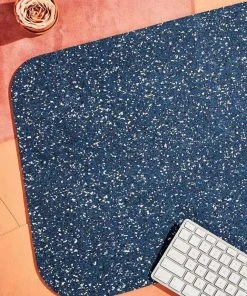 Slash Objects Home Goods R2 Recycled Rubber Deskmat - Royal