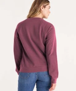 The Standard Stitch French Terry Raglan Sweatshirt Clothing
