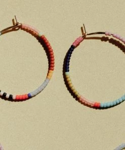 Kisiwa Rangi One Of A Kind Hoop Earrings Jewelry 2 Kisiwa Rangi One Of A Kind Hoop Earrings Jewelry