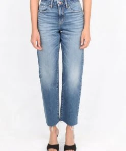 Porter Blue Rebel High Rise Straight Jean - Mabel Best Sellers