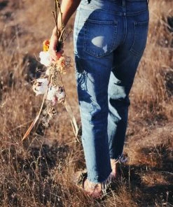 Porter Blue Rebel High Rise Straight Jean - Mabel Best Sellers