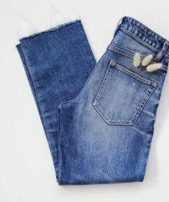Porter Blue Rebel High Rise Straight Jean - Mabel Best Sellers