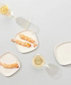 EKOBO Recycled Bamboo Cocktail Plate Set