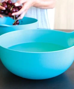 EKOBO Best Sellers Recycled Bamboo Mixing Bowl + Colander Set 10 EKOBO Best Sellers Recycled Bamboo Mixing Bowl + Colander Set