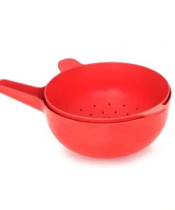 EKOBO Best Sellers Recycled Bamboo Mixing Bowl + Colander Set 18 EKOBO Best Sellers Recycled Bamboo Mixing Bowl + Colander Set