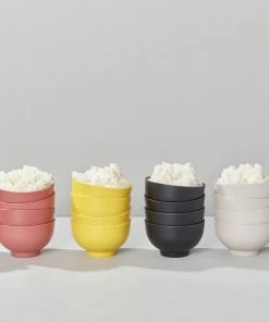 EKOBO Kitchen + Dining Recycled Bamboo Rice Bowl Set