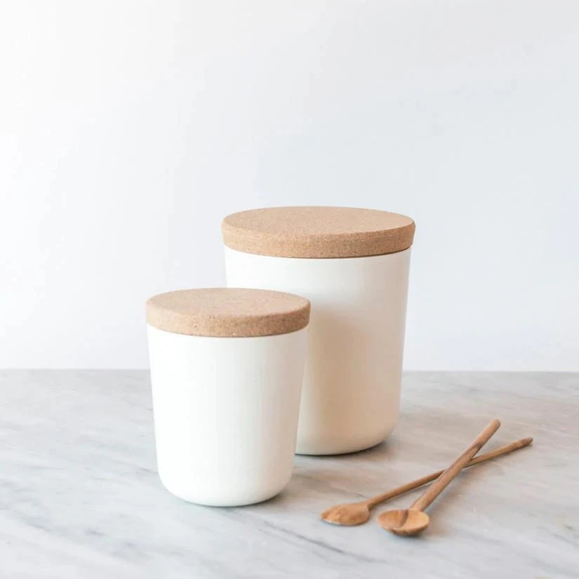 EKOBO Home Goods Recycled Bamboo Storage Jar Set EKOBO Home Goods Recycled Bamboo Storage Jar Set