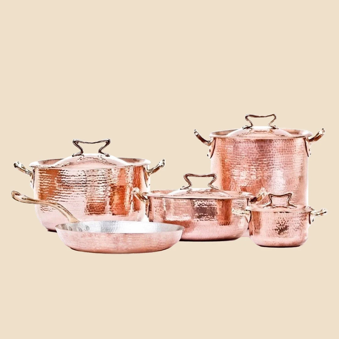 Amoretti Brothers Recycled Copper Cookware Set Home Goods Amoretti Brothers Recycled Copper Cookware Set Home Goods