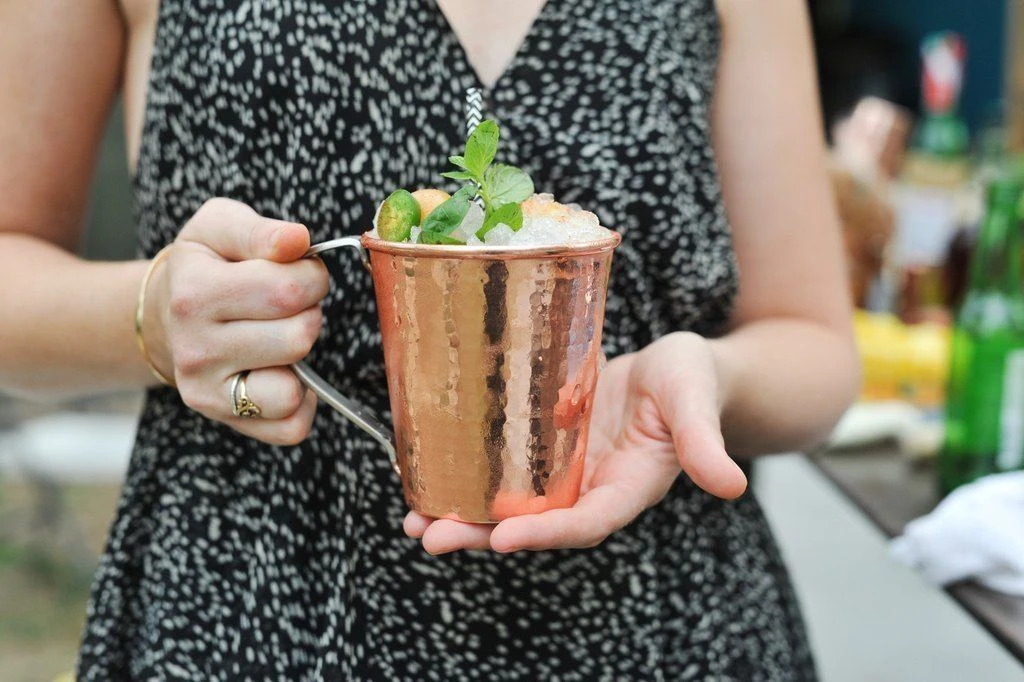 Sertodo Copper Recycled Copper Moscow Mules For Four Set Sertodo Copper Recycled Copper Moscow Mules For Four Set