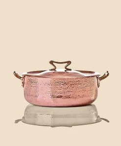 Amoretti Brothers Home Goods Recycled Copper Rondeau