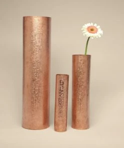 Amoretti Brothers Recycled Copper Vase Set