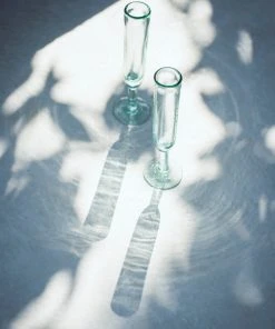 Magda Made Best Sellers Recycled Glass Champagne Flutes 4 Magda Made Best Sellers Recycled Glass Champagne Flutes