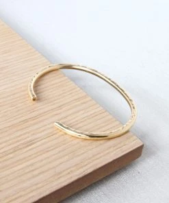 Sara Patino Jewelry Recycled Golden Orbit Cuff Bracelet