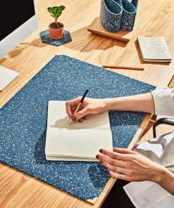 Slash Objects Recycled Rubber Deskmat - Royal