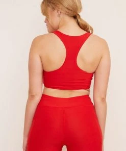 Wolven Recycled Yoga Top - Cayenne Activewear + Athleisure