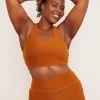 Wolven Best Sellers Recycled Yoga Top - Turmeric