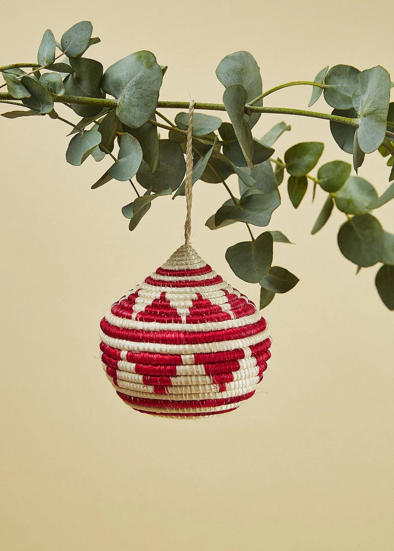 KAZI Red Bulb Ornament KAZI Red Bulb Ornament