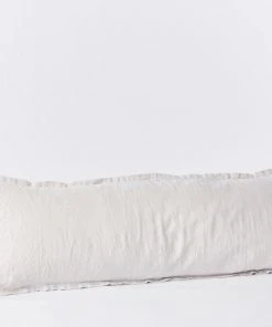 Coyuchi Home Goods Relaxed Linen Lumbar Pillow Cover