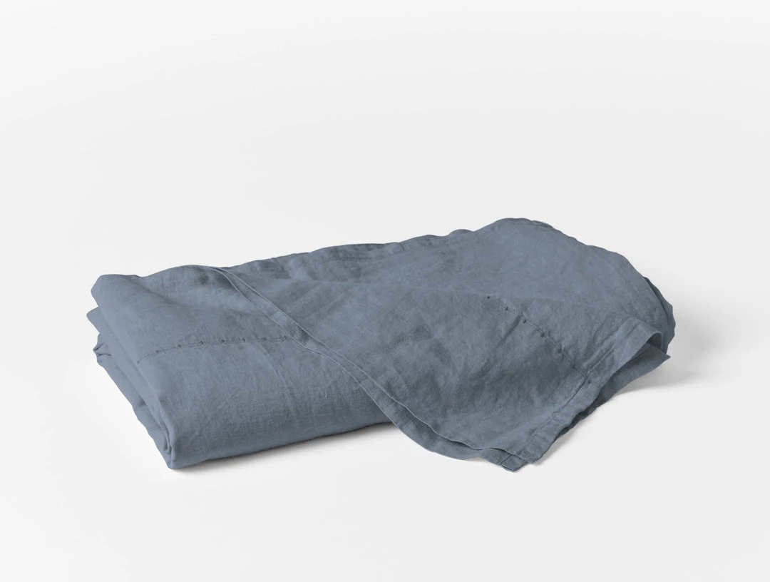 Coyuchi Relaxed Linen Sheet Set - Harbor Blue Coyuchi Relaxed Linen Sheet Set - Harbor Blue