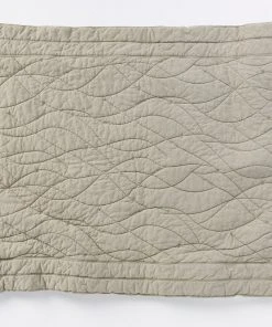 Coyuchi Remi Quilted Baby Blanket - Laurel Quilts + Blankets