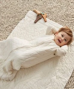 Coyuchi Remi Quilted Baby Blanket - Undyed Baby Gifts
