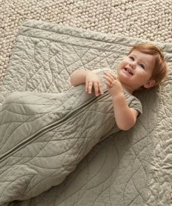 Coyuchi Baby Gifts Remi Quilted Snuggle Sack - Laurel