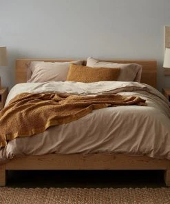 Coyuchi Reyes Waffle Sham - Hazel