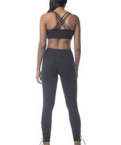 Synergy Organic Clothing Rhythm Yoga Bra - Black