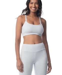 Synergy Organic Clothing Sale Rhythm Yoga Bra - Plein Air