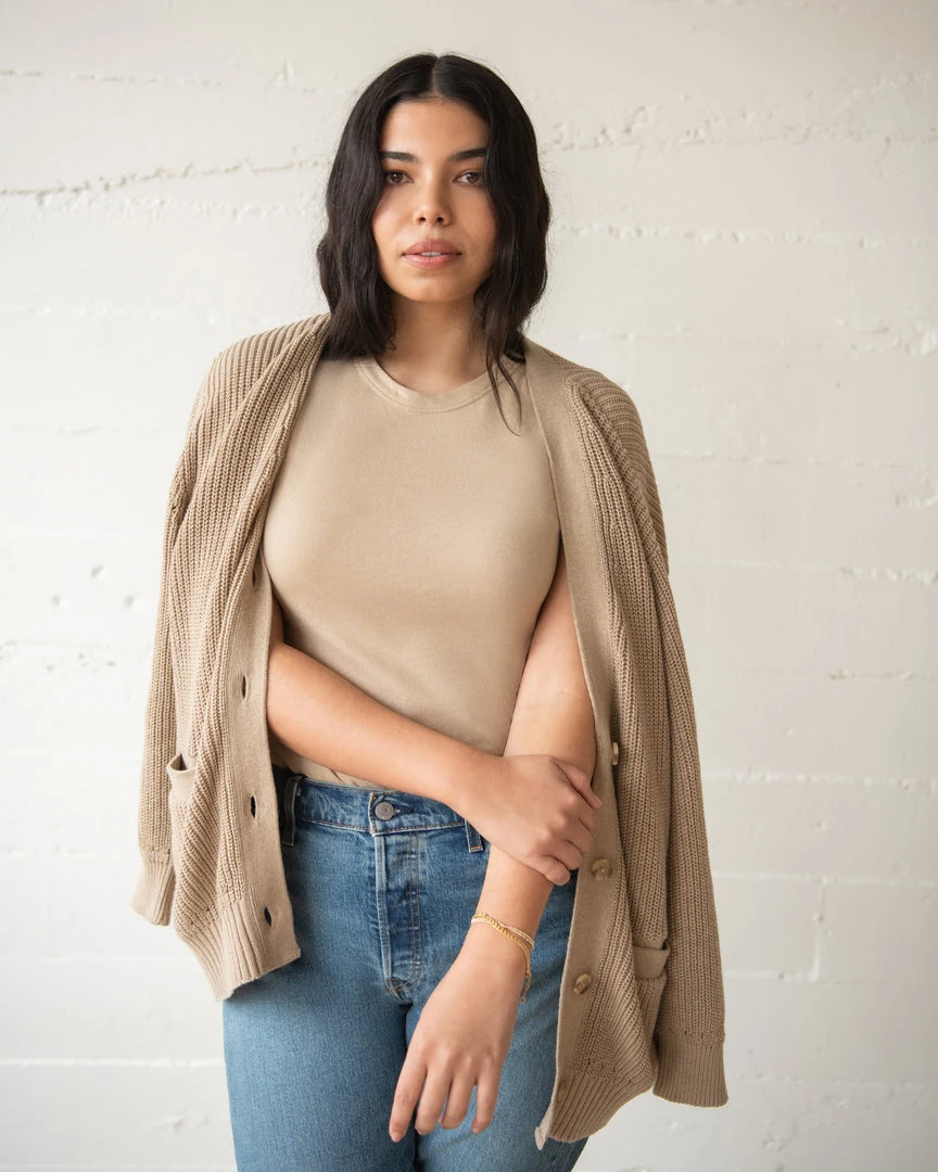 WVN Ribbed Oversized Cardigan WVN Ribbed Oversized Cardigan