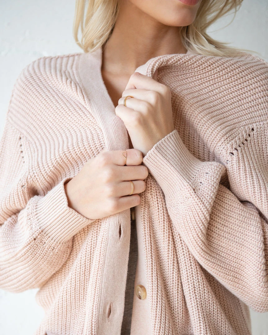 WVN Ribbed Oversized Cardigan WVN Ribbed Oversized Cardigan