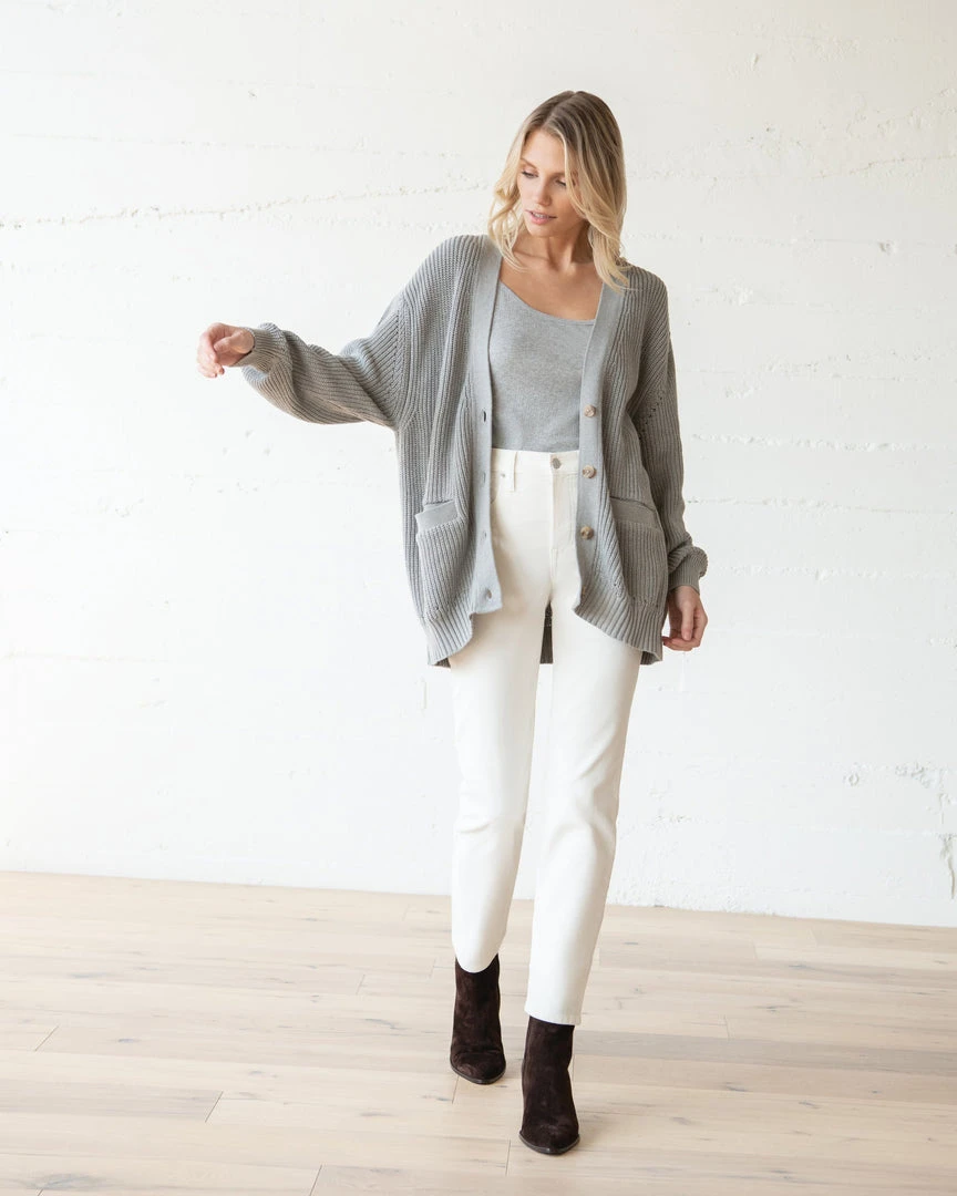 WVN Ribbed Oversized Cardigan WVN Ribbed Oversized Cardigan