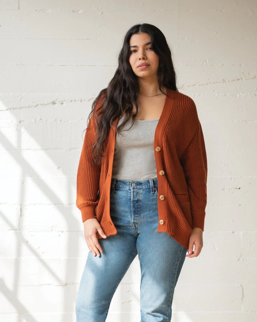 WVN Ribbed Oversized Cardigan WVN Ribbed Oversized Cardigan