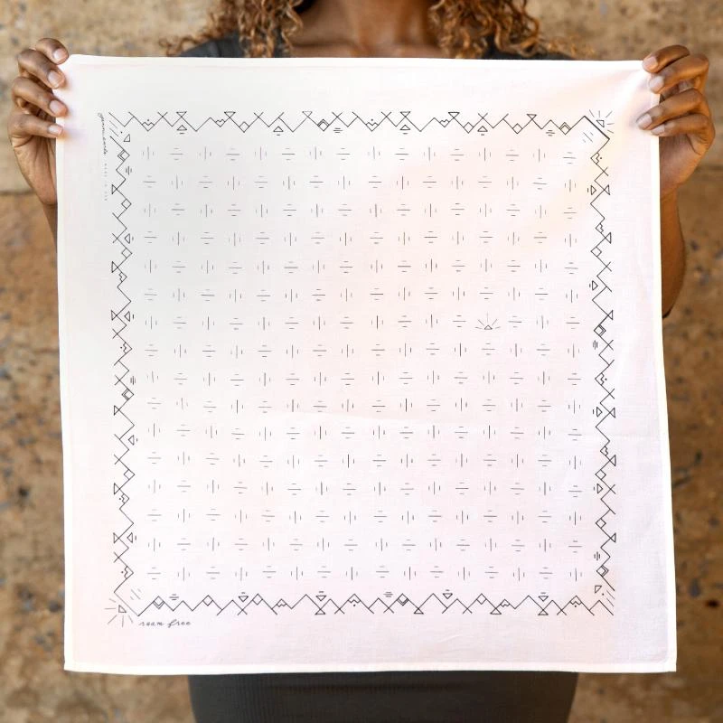 Jenni Earle Roam Free Bandana - Ecru Best Sellers Jenni Earle Roam Free Bandana - Ecru Best Sellers