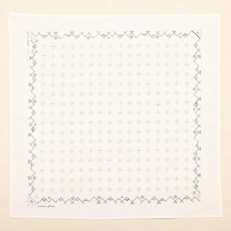 Jenni Earle Roam Free Bandana - Ecru Best Sellers Jenni Earle Roam Free Bandana - Ecru Best Sellers